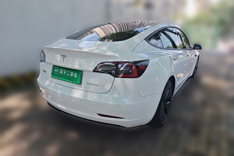 Used Tesla Model 3 2022 Rear-Wheel-Drive Version Rear Right 45 Deg