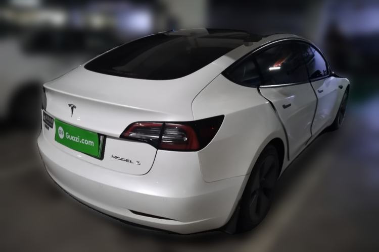 Used Tesla Model 3 2022 Rear-Wheel-Drive Version Rear Right 45 Deg