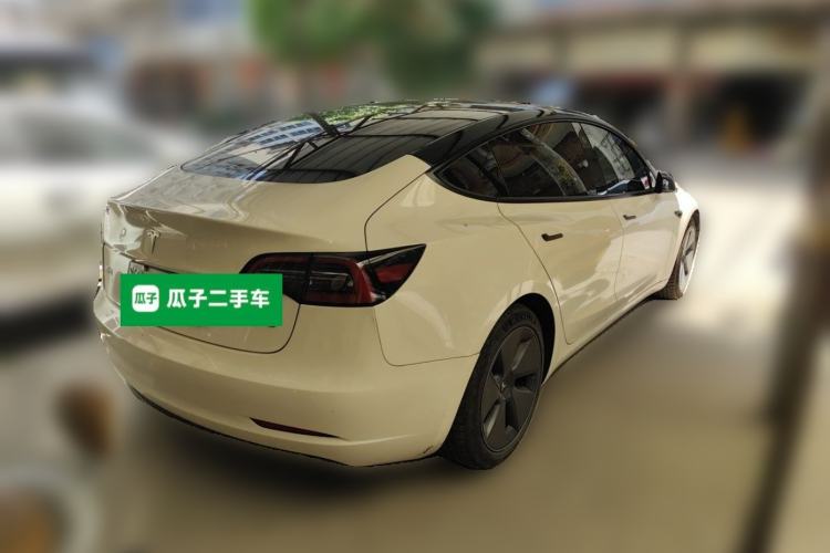 Used Tesla Model 3 2022 Rear-Wheel-Drive Version Rear Right 45 Deg