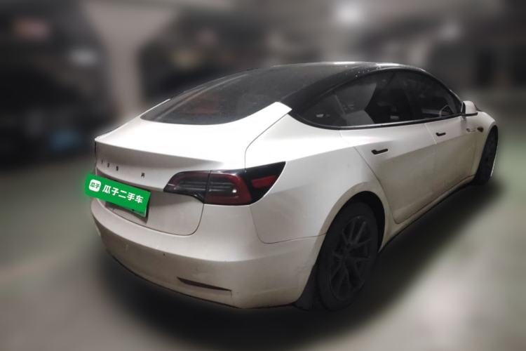Used Tesla Model 3 2022 Rear-Wheel-Drive Version Rear Right 45 Deg