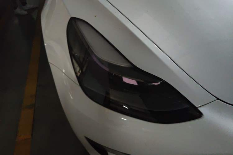 Used Tesla Model 3 2022 Performance High-Performance All-Wheel-Drive Version Right Front Headlight