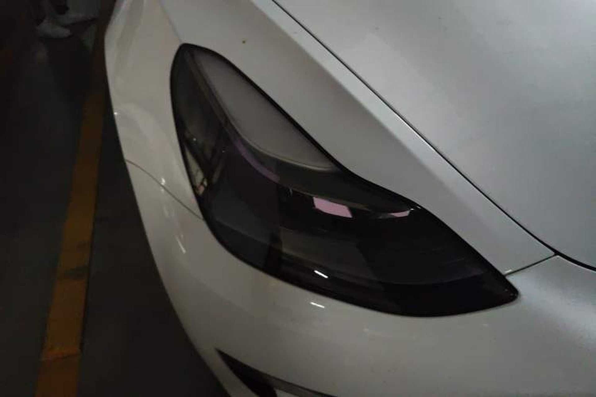 Used Tesla Model 3 2022 Performance High-Performance All-Wheel-Drive Version Right Front Headlight