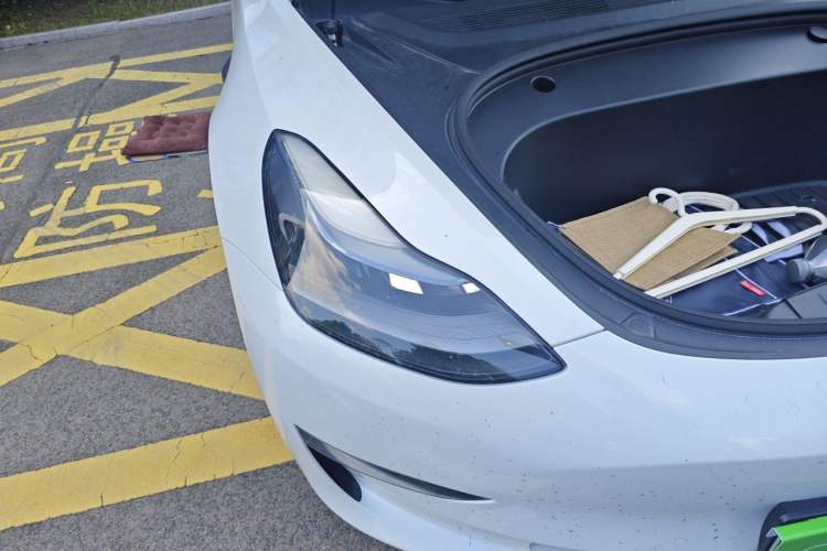 Used Tesla Model 3 2022 Performance High-Performance All-Wheel-Drive Version Right Front Headlight
