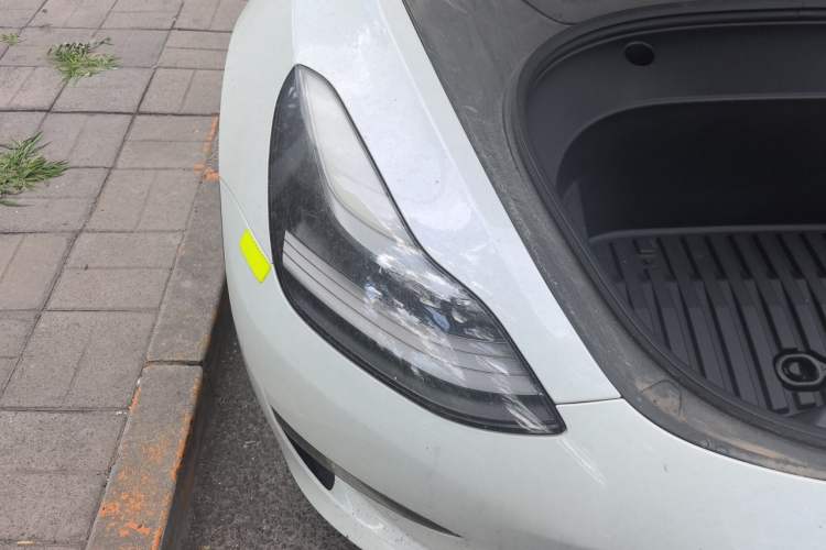 Used Tesla Model 3 2022 Performance High-Performance All-Wheel-Drive Version Right Front Headlight