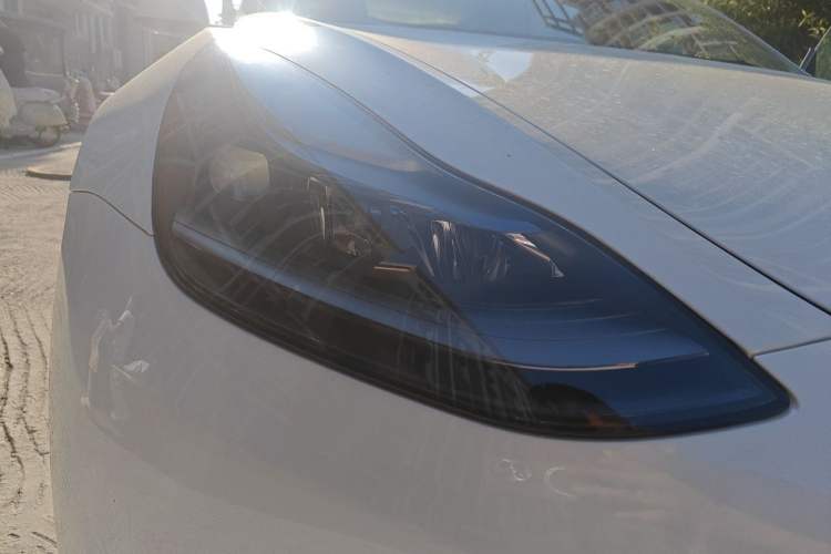 Used Tesla Model 3 2022 Performance High-Performance All-Wheel-Drive Version Right Front Headlight