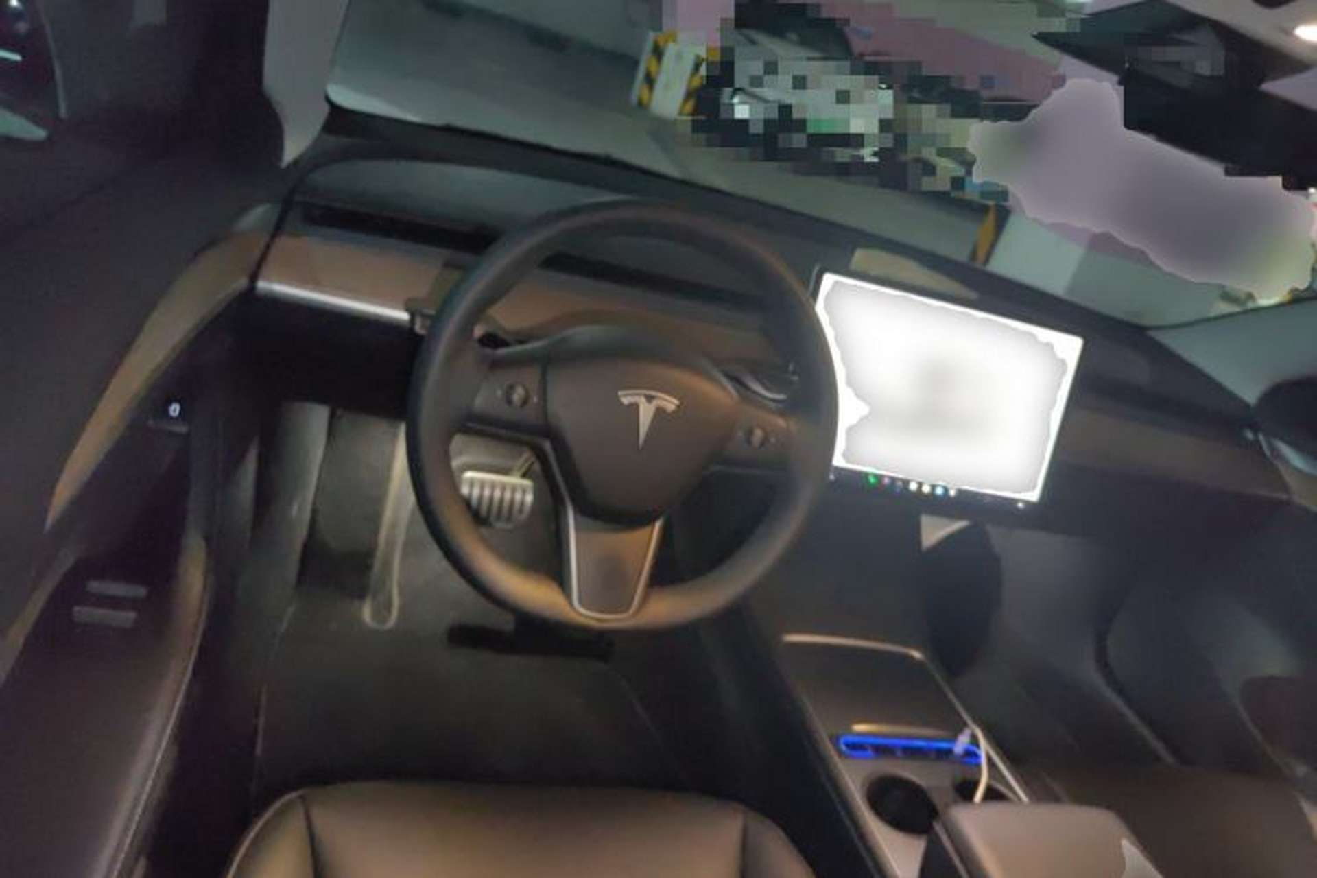 Used Tesla Model 3 2022 Performance High-Performance All-Wheel-Drive Version Steering Wheel