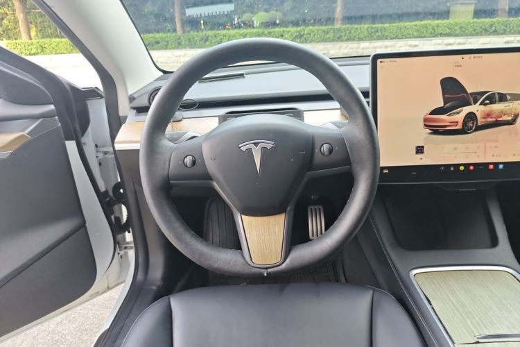 Used Tesla Model 3 2022 Performance High-Performance All-Wheel-Drive Version Steering Wheel