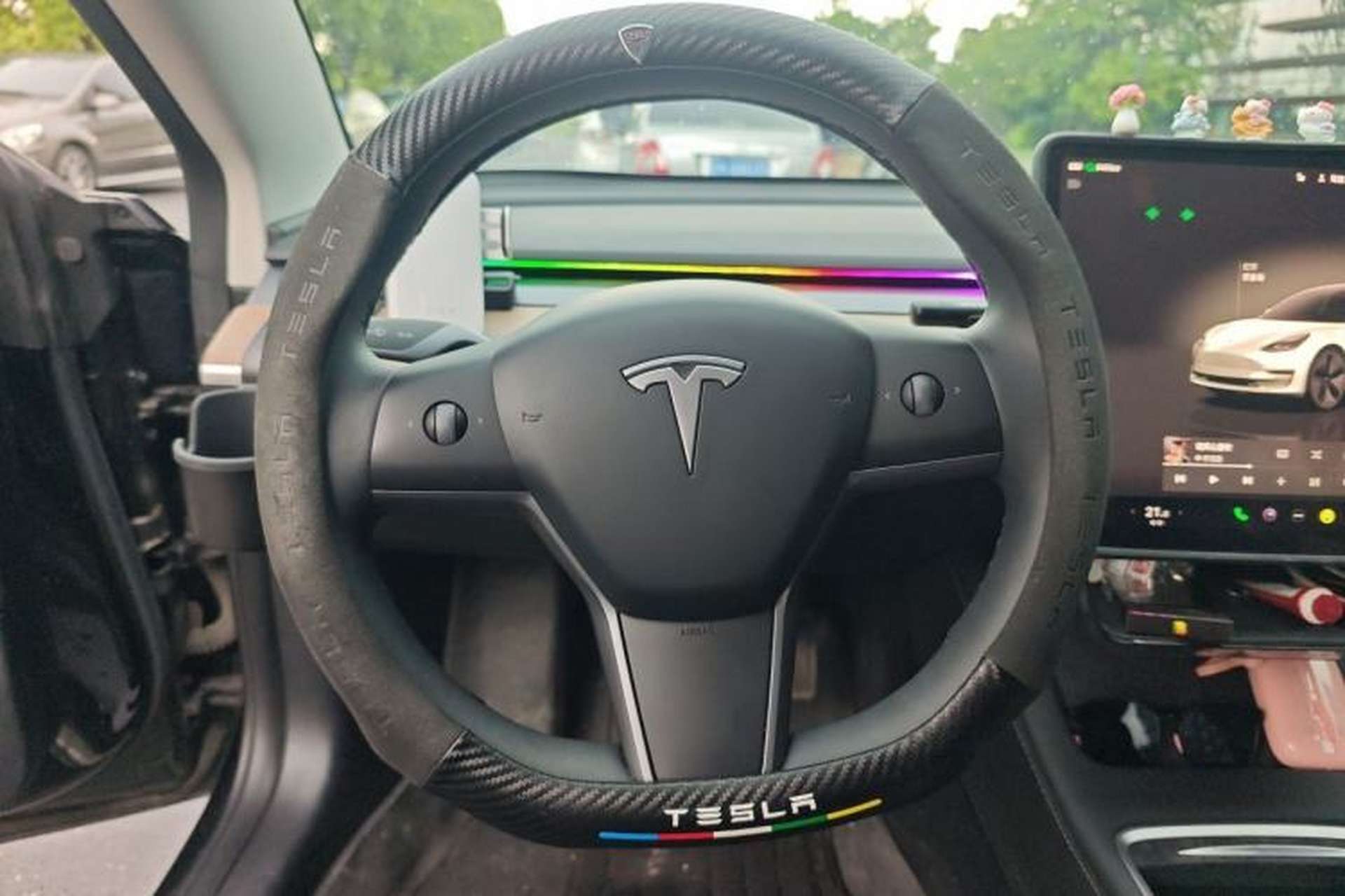 Used Tesla Model 3 2022 Rear-Wheel-Drive Version Steering Wheel