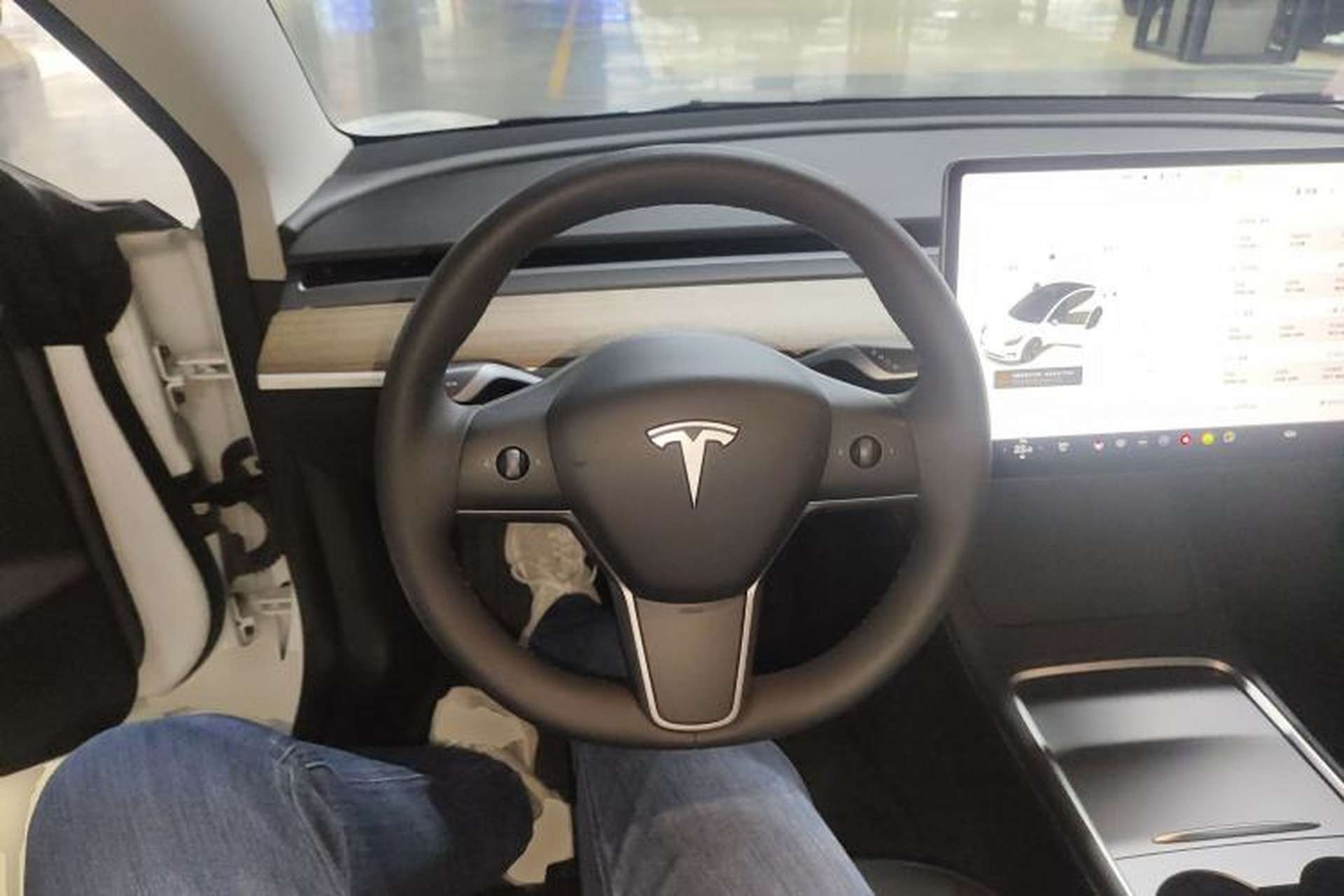 Used Tesla Model 3 2022 Rear-Wheel-Drive Version Steering Wheel