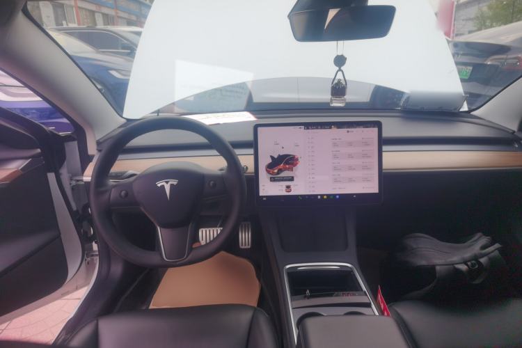 Used Tesla Model 3 2022 Performance High-Performance All-Wheel-Drive Version Steering Wheel
