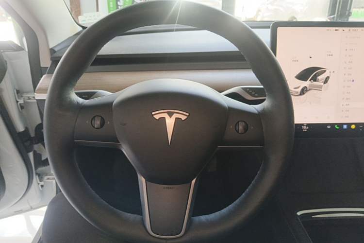 Used Tesla Model 3 2022 Rear-Wheel-Drive Version Steering Wheel