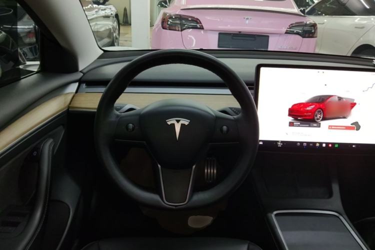Used Tesla Model 3 2022 Performance High-Performance All-Wheel-Drive Version Steering Wheel