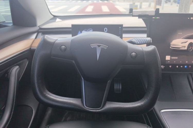 Used Tesla Model 3 2022 Performance High-Performance All-Wheel-Drive Version Steering Wheel
