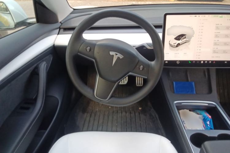Used Tesla Model 3 2022 Performance High-Performance All-Wheel-Drive Version Steering Wheel
