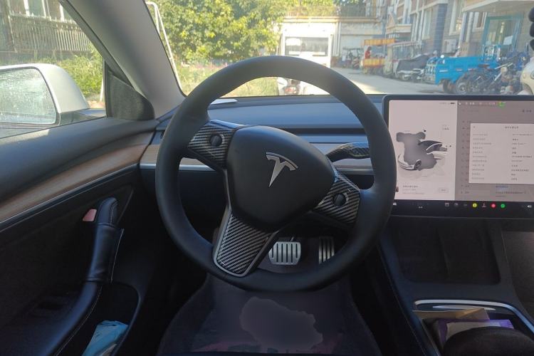 Used Tesla Model 3 2022 Performance High-Performance All-Wheel-Drive Version Steering Wheel
