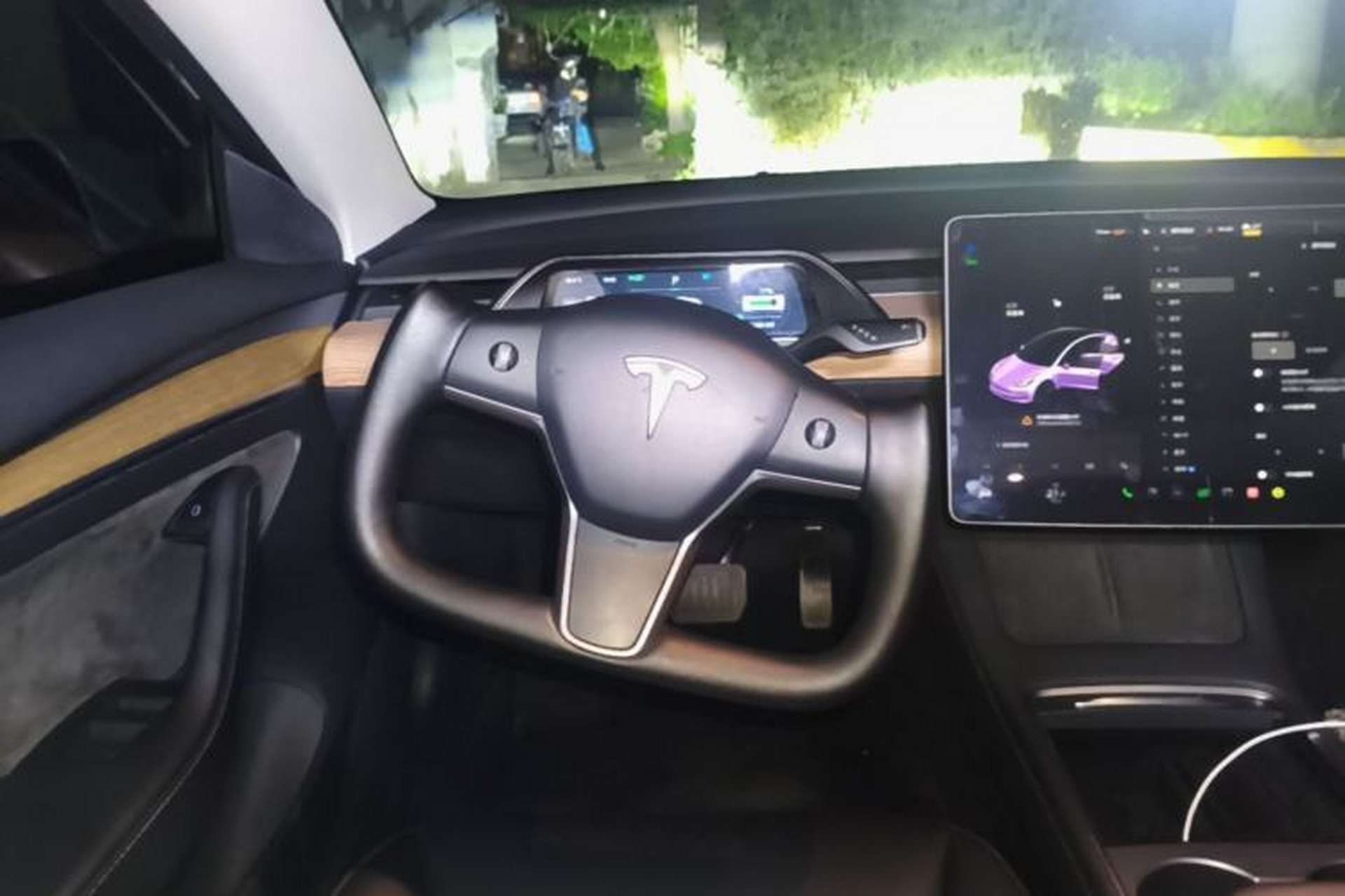 Used Tesla Model 3 2022 Rear-Wheel-Drive Version Steering Wheel