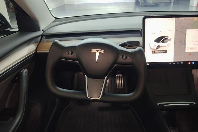 Used Tesla Model 3 2022 Performance High-Performance All-Wheel-Drive Version Steering Wheel