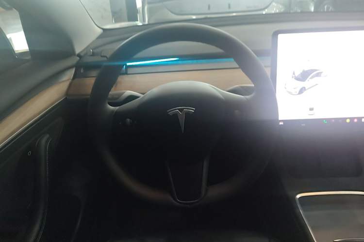 Used Tesla Model 3 2022 Rear-Wheel-Drive Version Steering Wheel