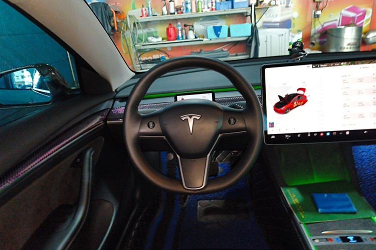 Used Tesla Model 3 2022 Rear-Wheel-Drive Version Steering Wheel