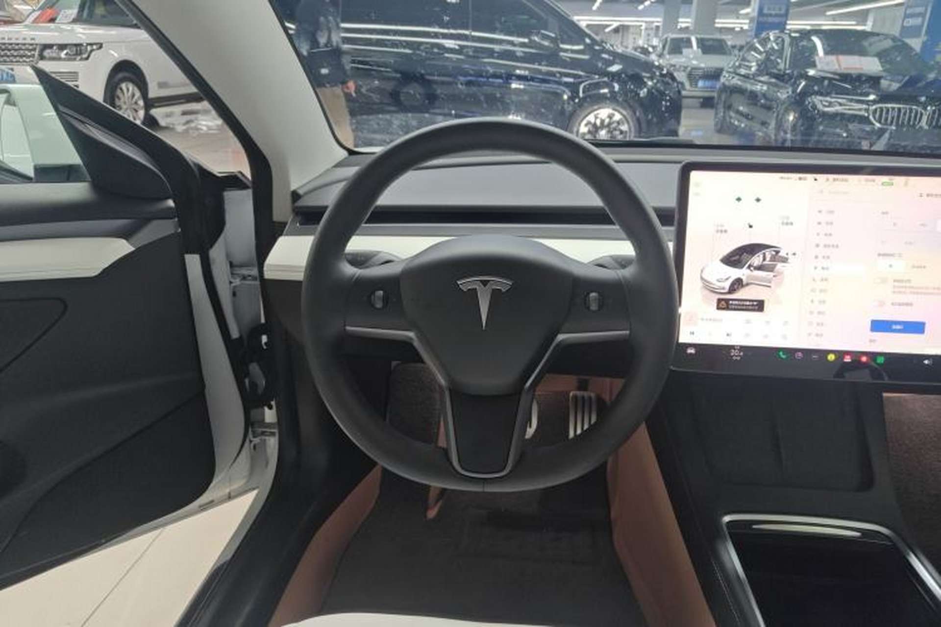 Used Tesla Model 3 2022 Performance High-Performance All-Wheel-Drive Version Steering Wheel