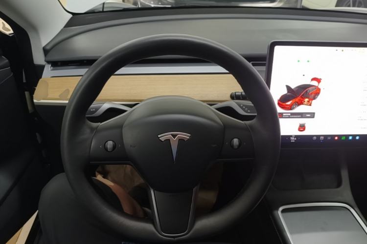 Used Tesla Model 3 2022 Performance High-Performance All-Wheel-Drive Version Steering Wheel