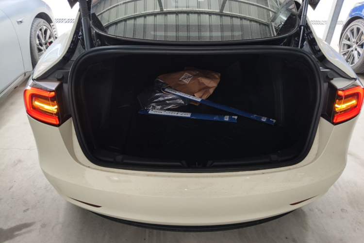 Used Tesla Model 3 2022 Rear-Wheel-Drive Version Trunk