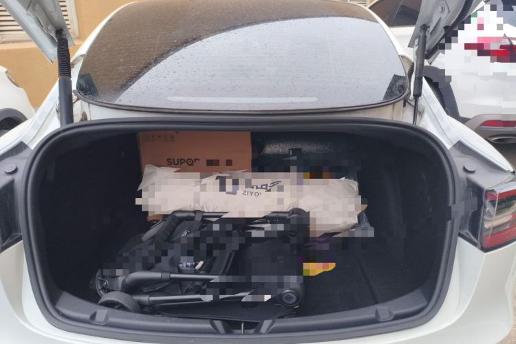 Used Tesla Model 3 2022 Rear-Wheel-Drive Version Trunk