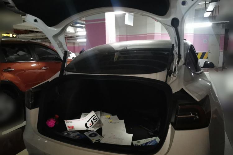 Used Tesla Model 3 2022 Rear-Wheel-Drive Version Trunk