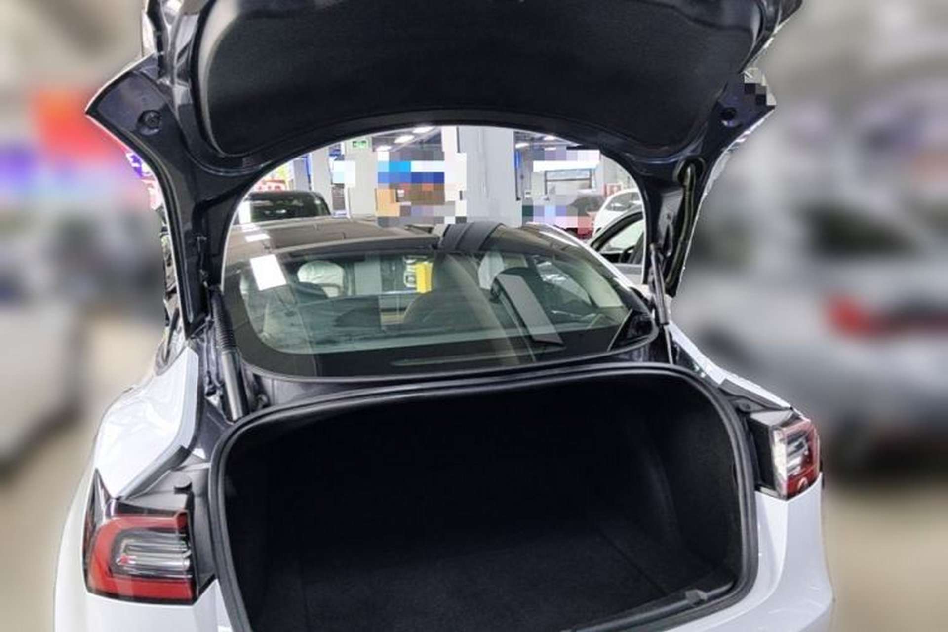 Used Tesla Model 3 2022 Performance High-Performance All-Wheel-Drive Version Trunk