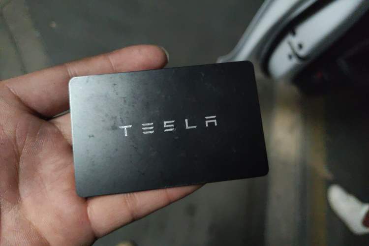 Used Tesla Model 3 2022 Performance High-Performance All-Wheel-Drive Version Vehicle Key