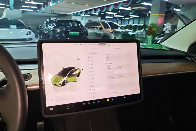 Used Tesla Model 3 2022 Rear-Wheel-Drive Version Audio And AC Panel