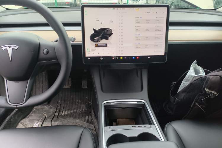 Used Tesla Model 3 2022 Rear-Wheel-Drive Version Audio And AC Panel