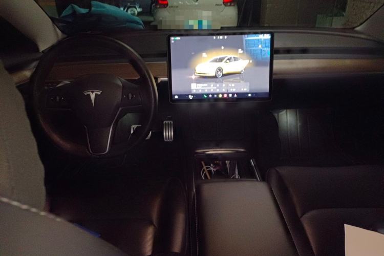 Used Tesla Model 3 2022 Performance High-Performance All-Wheel-Drive Version Center Console