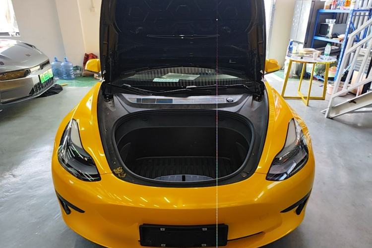 Used Tesla Model 3 2022 Rear-Wheel-Drive Version Engine Bay
