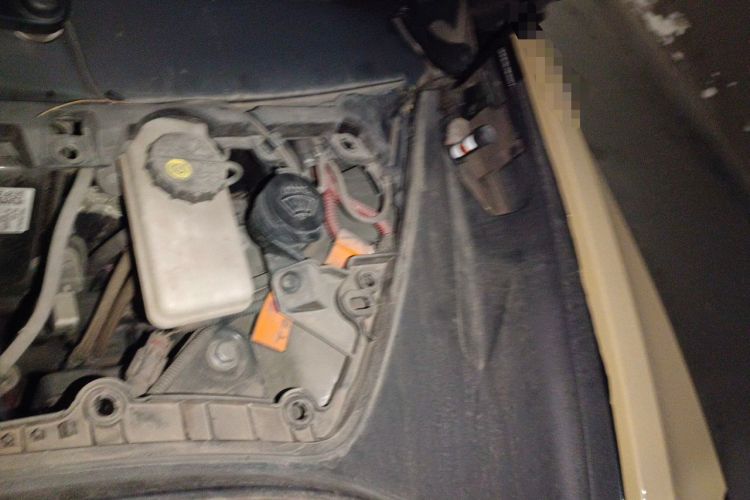 Used Tesla Model 3 2022 Performance High-Performance All-Wheel-Drive Version Engine Bay Left
