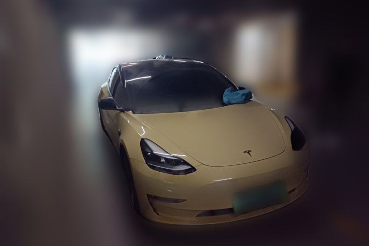 Used Tesla Model 3 2022 Performance High-Performance All-Wheel-Drive Version Front Right 45 Deg
