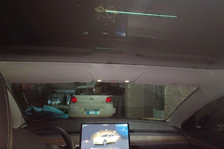 Used Tesla Model 3 2022 Performance High-Performance All-Wheel-Drive Version Headliner