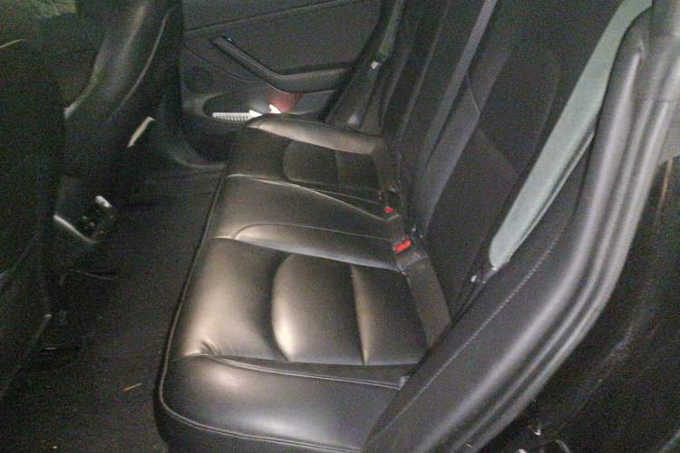 Used Tesla Model 3 2022 Performance High-Performance All-Wheel-Drive Version Left Rear Seat