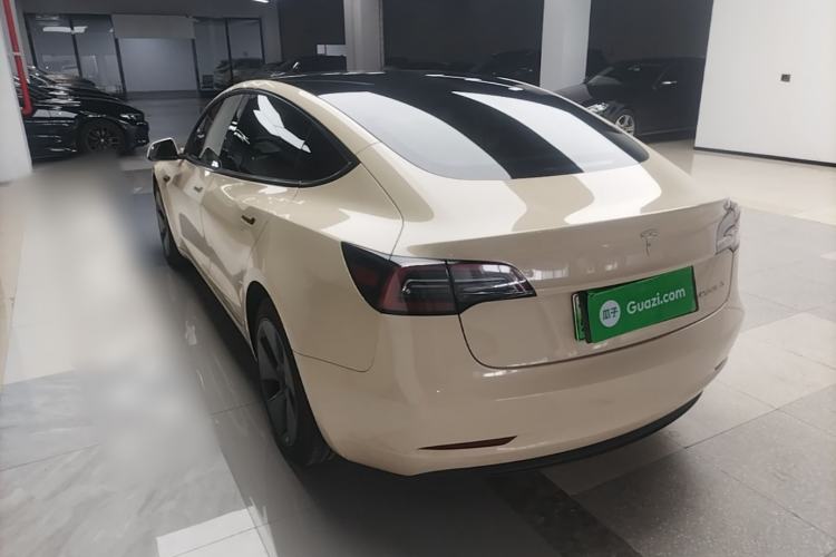 Used Tesla Model 3 2022 Rear-Wheel-Drive Version Rear Left 45 Deg