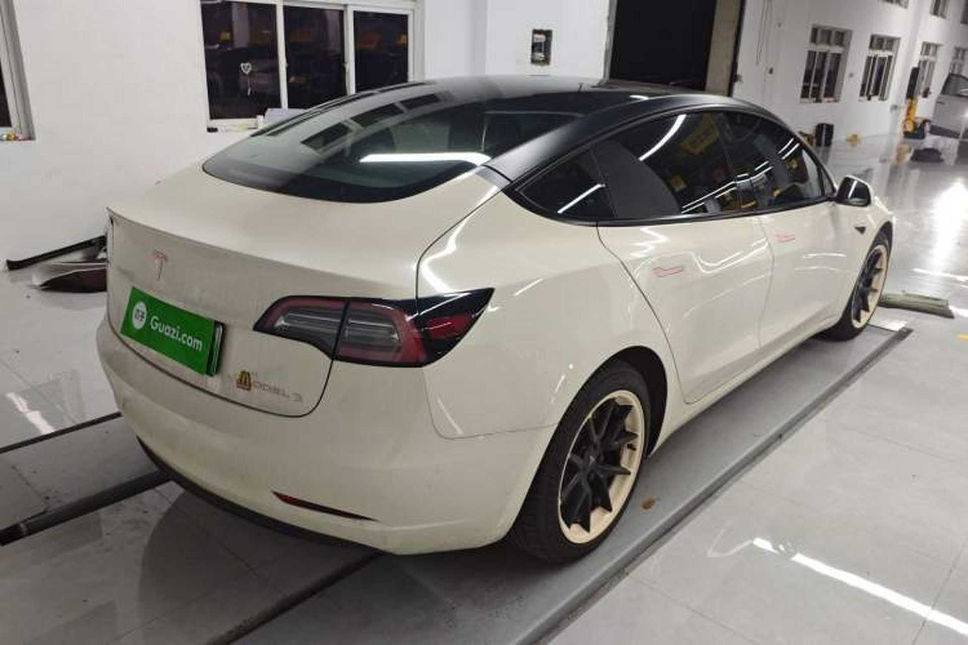 Used Tesla Model 3 2022 Rear-Wheel-Drive Version Rear Right 45 Deg
