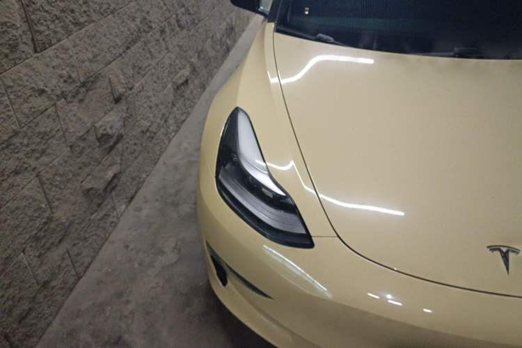 Used Tesla Model 3 2022 Performance High-Performance All-Wheel-Drive Version Right Front Headlight