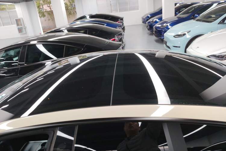 Used Tesla Model 3 2022 Rear-Wheel-Drive Version Roof