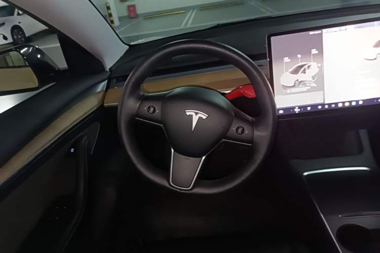 Used Tesla Model 3 2022 Rear-Wheel-Drive Version Steering Wheel