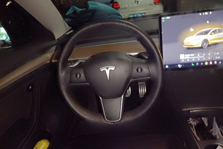 Used Tesla Model 3 2022 Performance High-Performance All-Wheel-Drive Version Steering Wheel