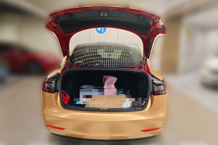 Used Tesla Model 3 2022 Rear-Wheel-Drive Version Trunk