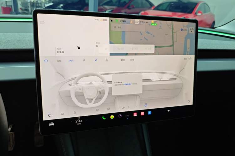 Used Tesla Model 3 2023 Rear-Wheel-Drive Version Audio And AC Panel