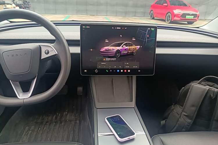 Used Tesla Model 3 2023 Rear-Wheel-Drive Version Audio And AC Panel