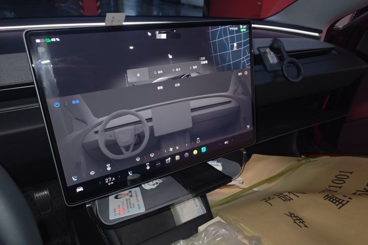 Used Tesla Model 3 2023 Rear-Wheel-Drive Version Audio And AC Panel