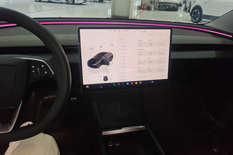 Used Tesla Model 3 2023 Rear-Wheel-Drive Version Audio And AC Panel