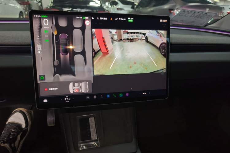 Used Tesla Model 3 2023 Rear-Wheel-Drive Version Audio And AC Panel